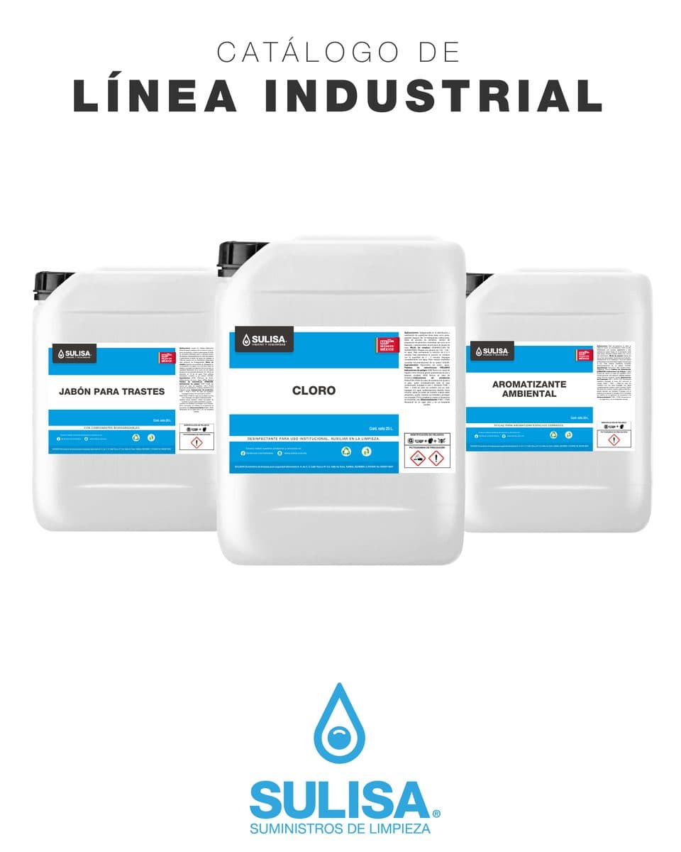 Línea Industrial: Limpieza institucional